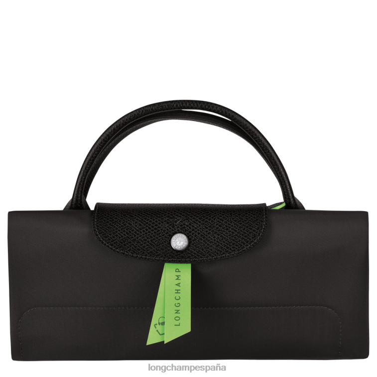 Longchamp bolsa de viaje verde le pliage negro hombres bolsas 064LB793