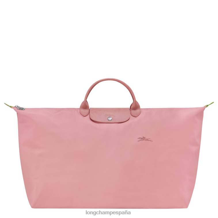 Longchamp bolsa de viaje verde le pliage rosa pétalo hombres bolsas 064LB799