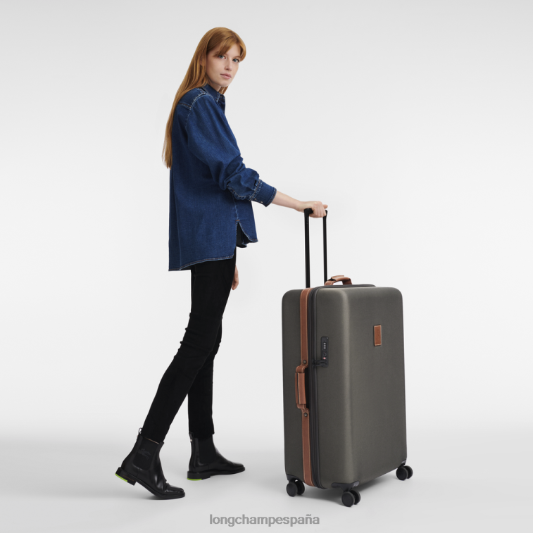 Longchamp maleta boxford marrón hombres bolsas 064LB844