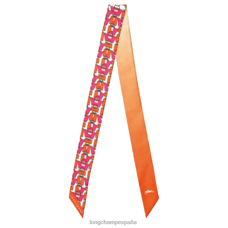 Longchamp bandeau colección primavera/verano 2023 naranja mujer accesorios 064LB1023
