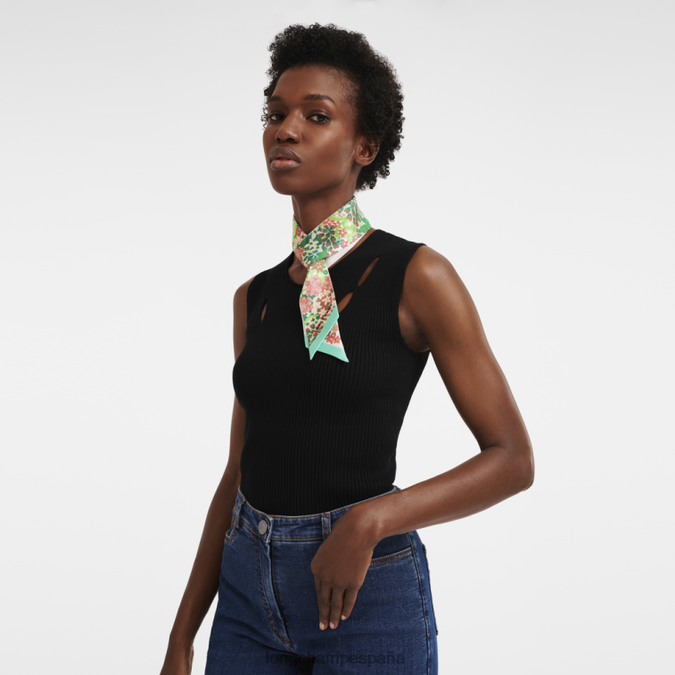 Longchamp bandeau colección primavera/verano 2023 turquesa mujer accesorios 064LB1022