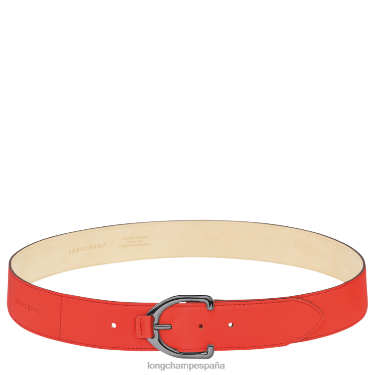 Longchamp cinturón 3d naranja mujer accesorios 064LB948
