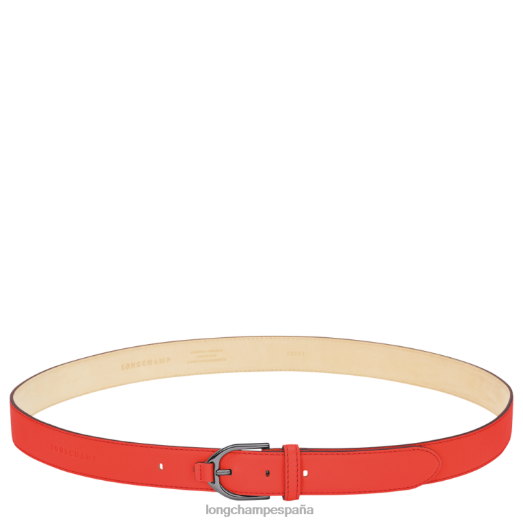 Longchamp cinturón 3d naranja mujer accesorios 064LB950