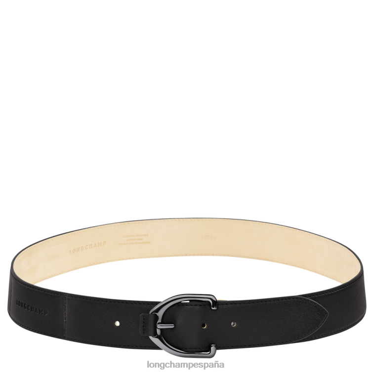 Longchamp cinturón 3d negro mujer accesorios 064LB947
