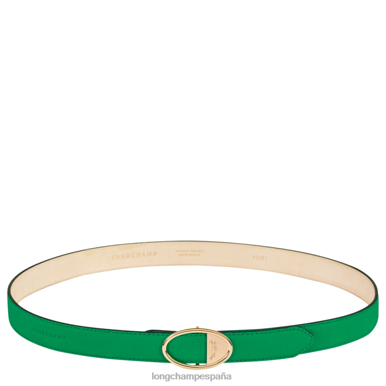 Longchamp cinturón de buzón hierba/luz verde mujer accesorios 064LB924