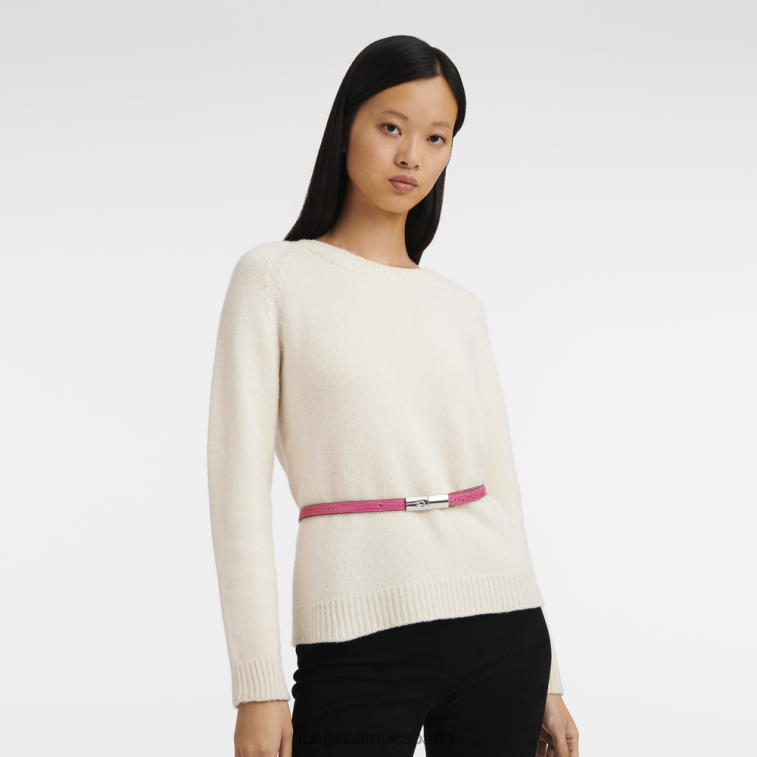 Longchamp cinturón rosa fucsia mujer accesorios 064LB915