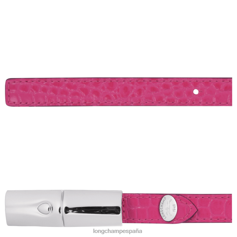 Longchamp cinturón rosa fucsia mujer accesorios 064LB915