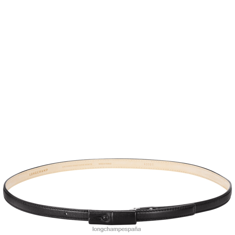 Longchamp cinturón rosa negro mujer accesorios 064LB934