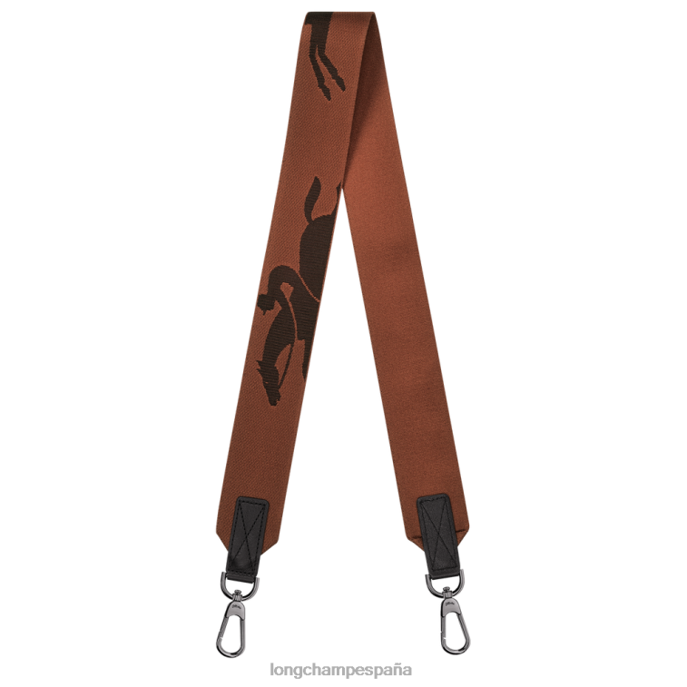 Longchamp correa de hombro 3d coñac mujer accesorios 064LB1069