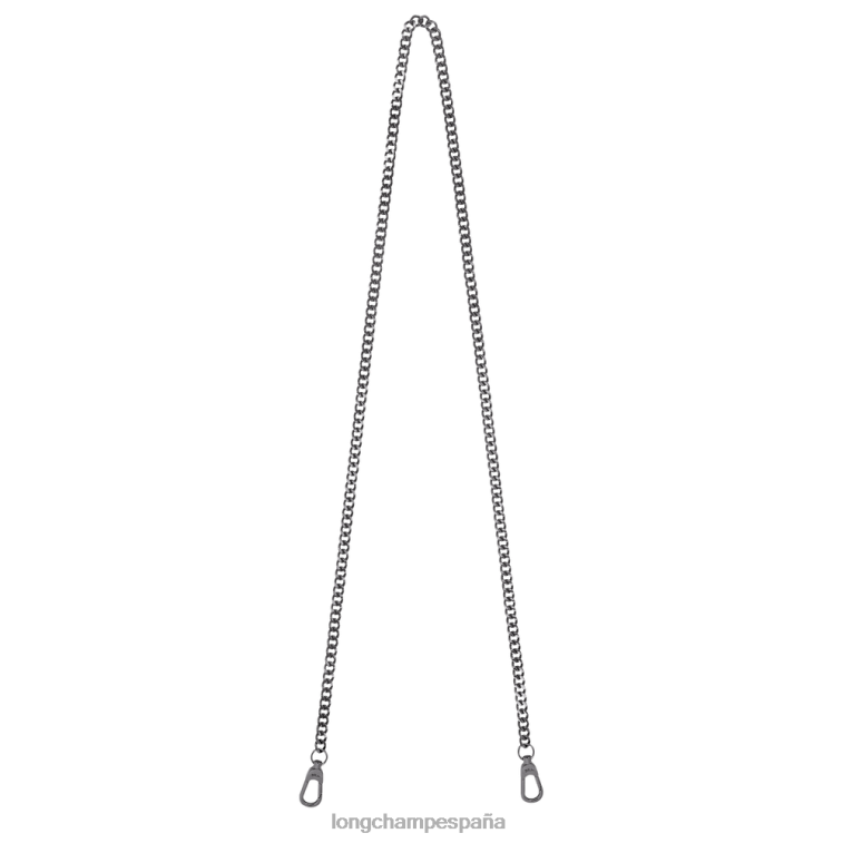 Longchamp correa de hombro con cadena Black metal mujer accesorios 064LB1083