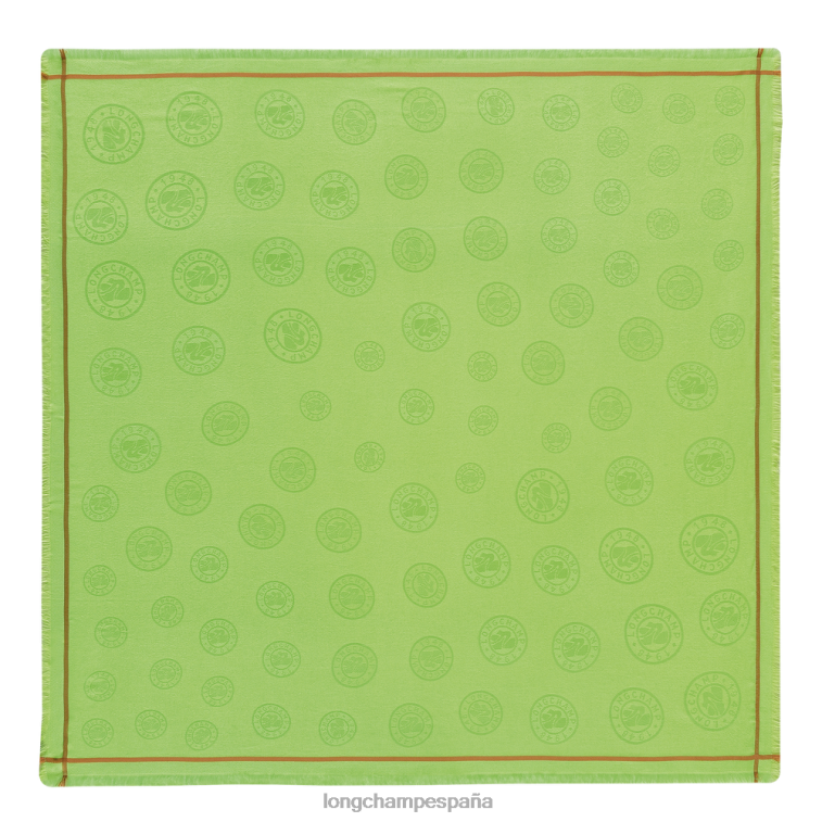 Longchamp chal colección primavera/verano 2023 luz verde mujer accesorios 064LB978