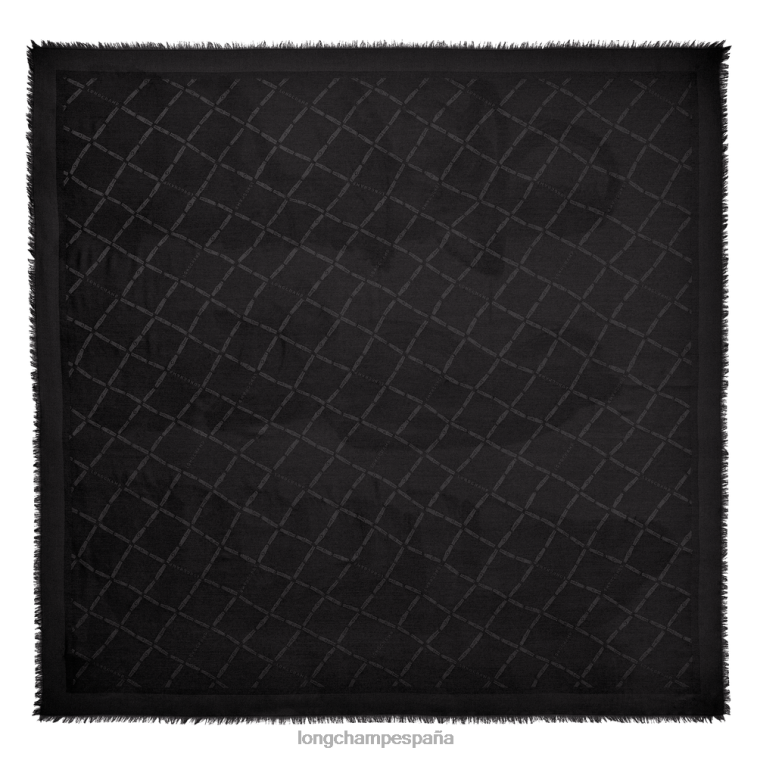 Longchamp chal colección primavera/verano 2023 negro mujer accesorios 064LB1001