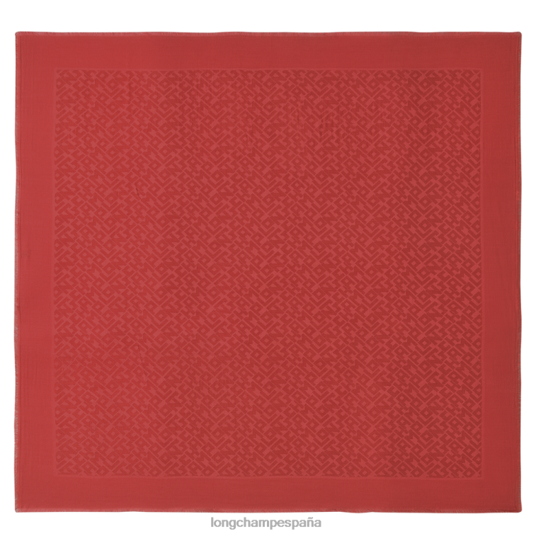 Longchamp chal colección primavera/verano 2023 terracota mujer accesorios 064LB970