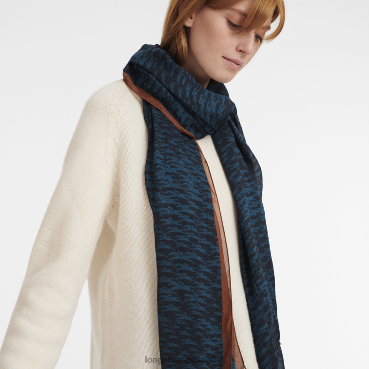 Longchamp estola colección primavera/verano 2023 Armada mujer accesorios 064LB973