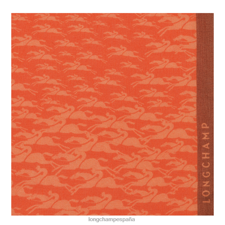 Longchamp estola colección primavera/verano 2023 zanahoria mujer accesorios 064LB974
