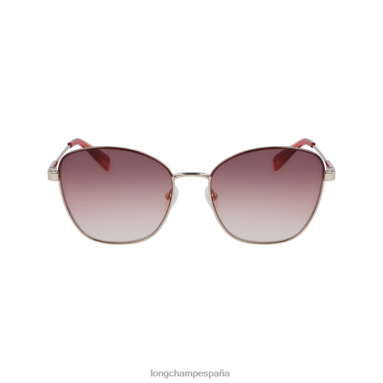 Longchamp gafas de sol colección otoño/invierno 2022 oro marrón mujer accesorios 064LB904