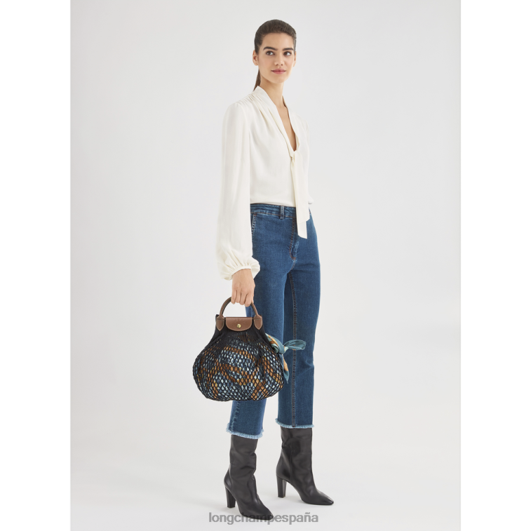 Longchamp bolsa de malla filet le pliage Armada mujer bolsas 064LB5