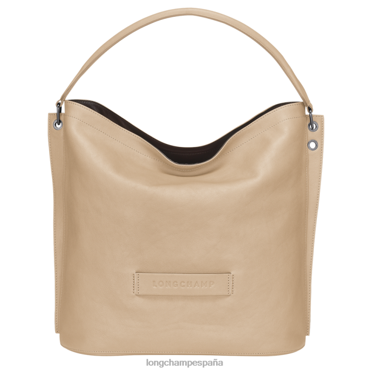 Longchamp bolso hobo 3d beige mujer bolsas 064LB399
