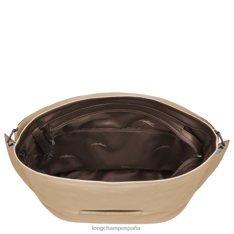 Longchamp bolso hobo 3d beige mujer bolsas 064LB399