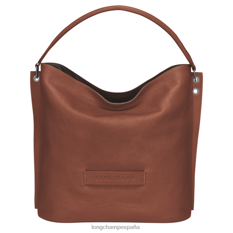 Longchamp bolso hobo 3d coñac mujer bolsas 064LB402