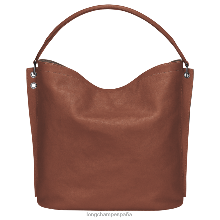 Longchamp bolso hobo 3d coñac mujer bolsas 064LB402