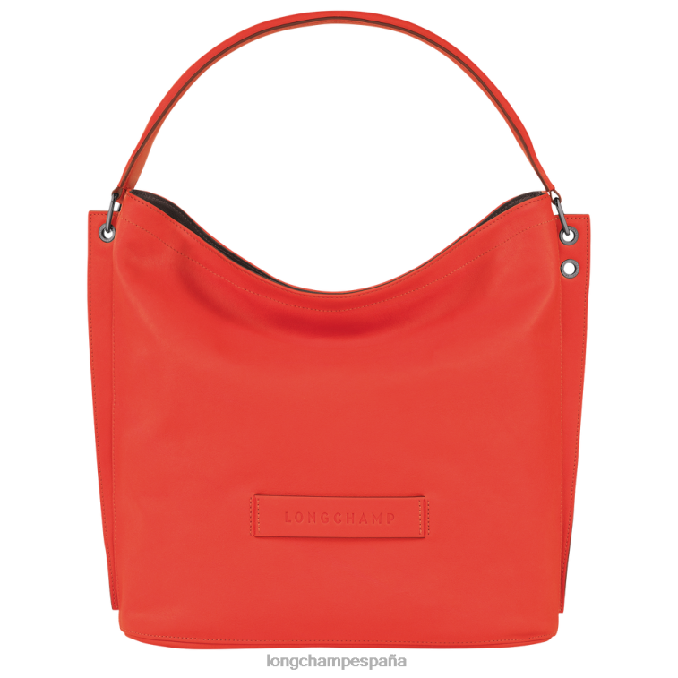 Longchamp bolso hobo 3d naranja mujer bolsas 064LB401