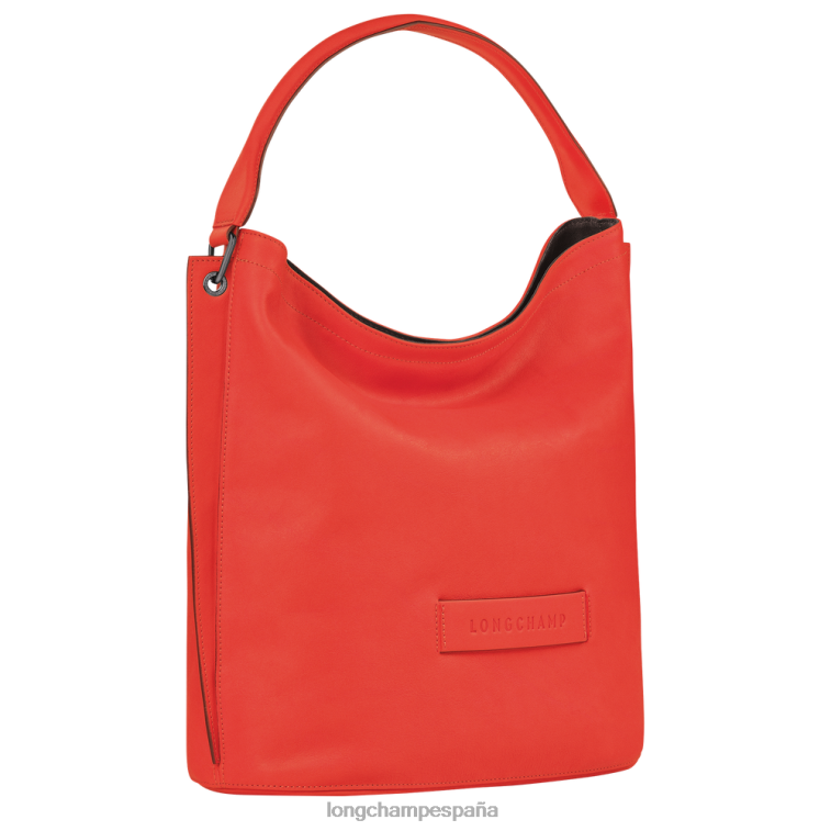 Longchamp bolso hobo 3d naranja mujer bolsas 064LB401
