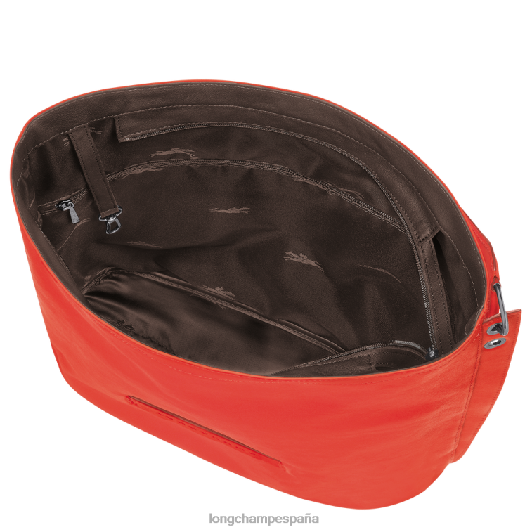 Longchamp bolso hobo 3d naranja mujer bolsas 064LB401