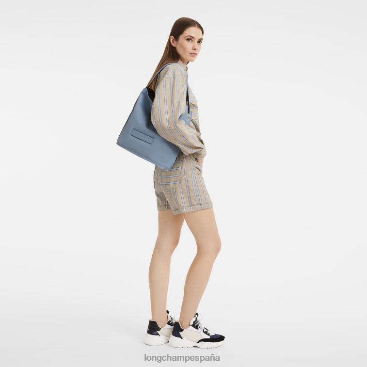 Longchamp bolso hobo 3d pizarra mujer bolsas 064LB400