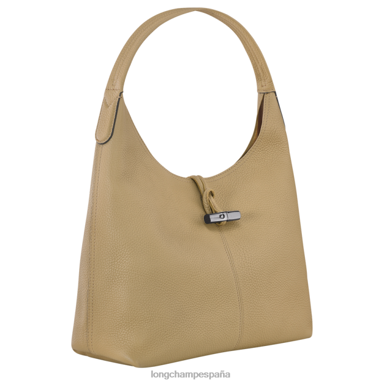 Longchamp bolso hobo esencial roseau beige mujer bolsas 064LB32