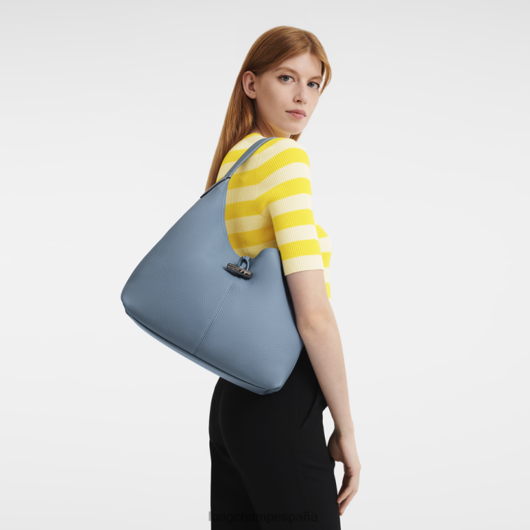 Longchamp bolso hobo esencial roseau pizarra mujer bolsas 064LB359