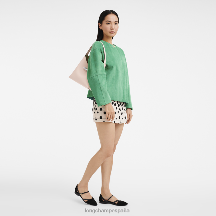 Longchamp bolso hobo roseau Rosa palido mujer bolsas 064LB367