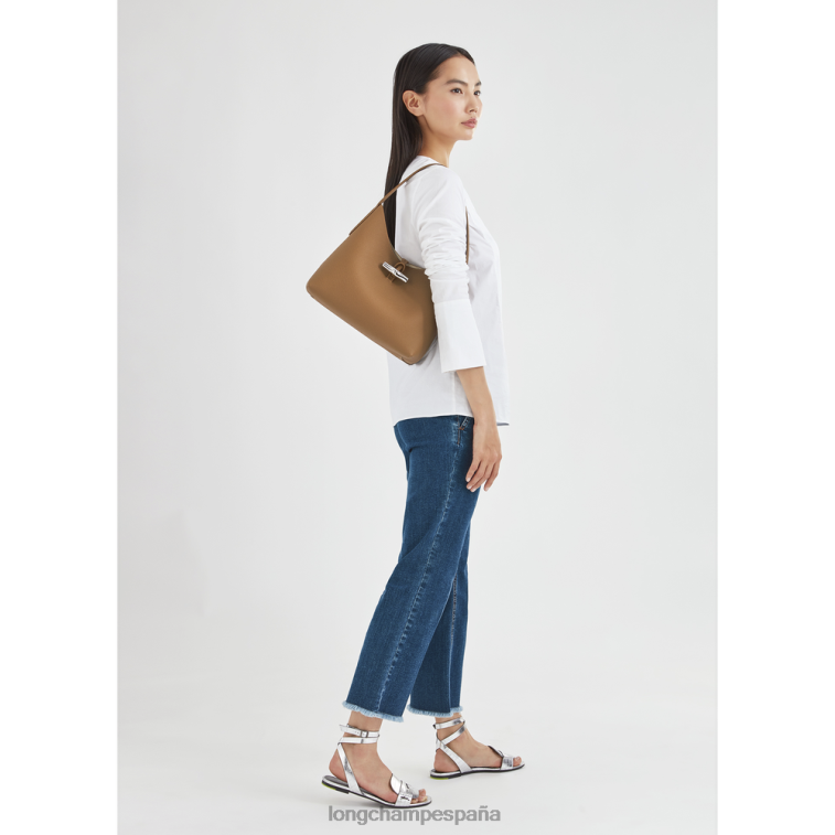 Longchamp bolso hobo roseau natural mujer bolsas 064LB376