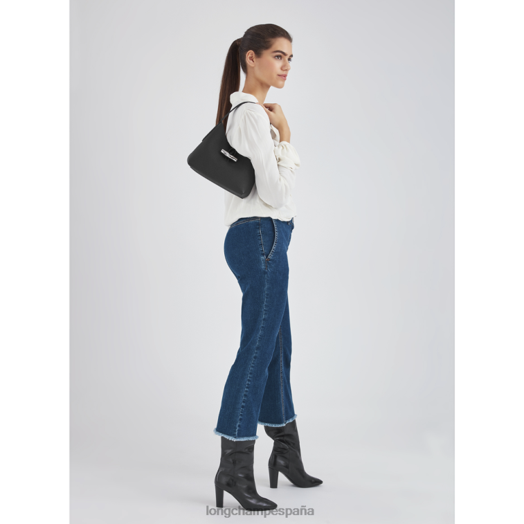 Longchamp bolso hobo roseau negro mujer bolsas 064LB371