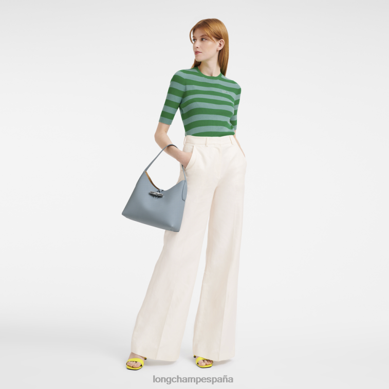 Longchamp bolso hobo roseau nube azul mujer bolsas 064LB379