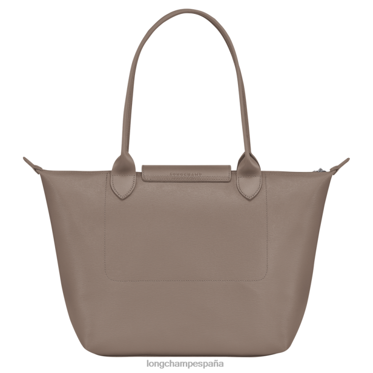 Longchamp bolso shopper le pliage city gris pardo mujer bolsas 064LB353