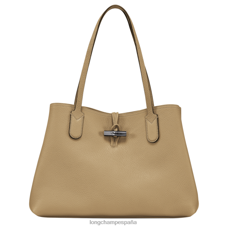 Longchamp bolso shopper roseau esencial beige mujer bolsas 064LB361