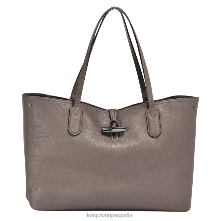 Longchamp bolso shopper roseau esencial gris mujer bolsas 064LB362