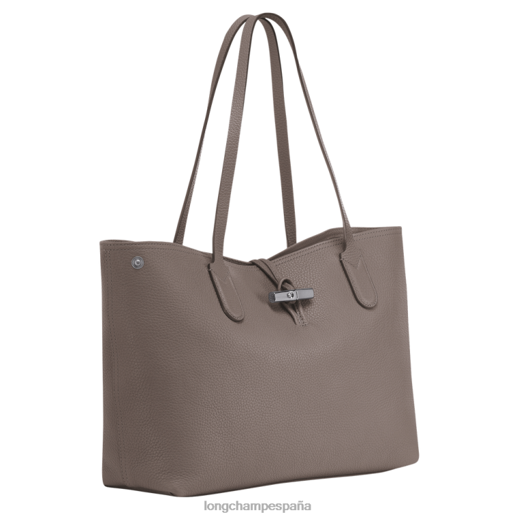 Longchamp bolso shopper roseau esencial gris mujer bolsas 064LB362