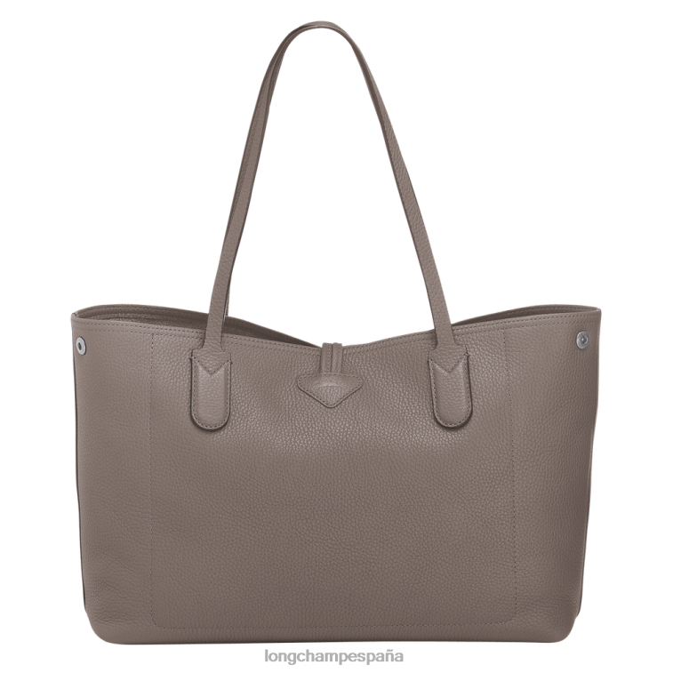 Longchamp bolso shopper roseau esencial gris mujer bolsas 064LB362
