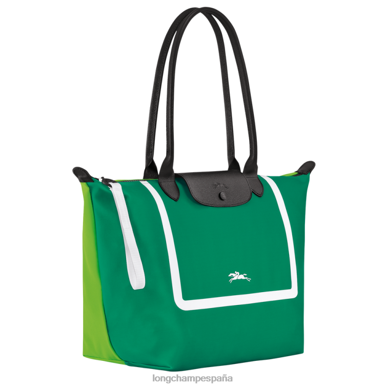 Longchamp bolso tote de la colección le pliage hierba/luz verde mujer bolsas 064LB342