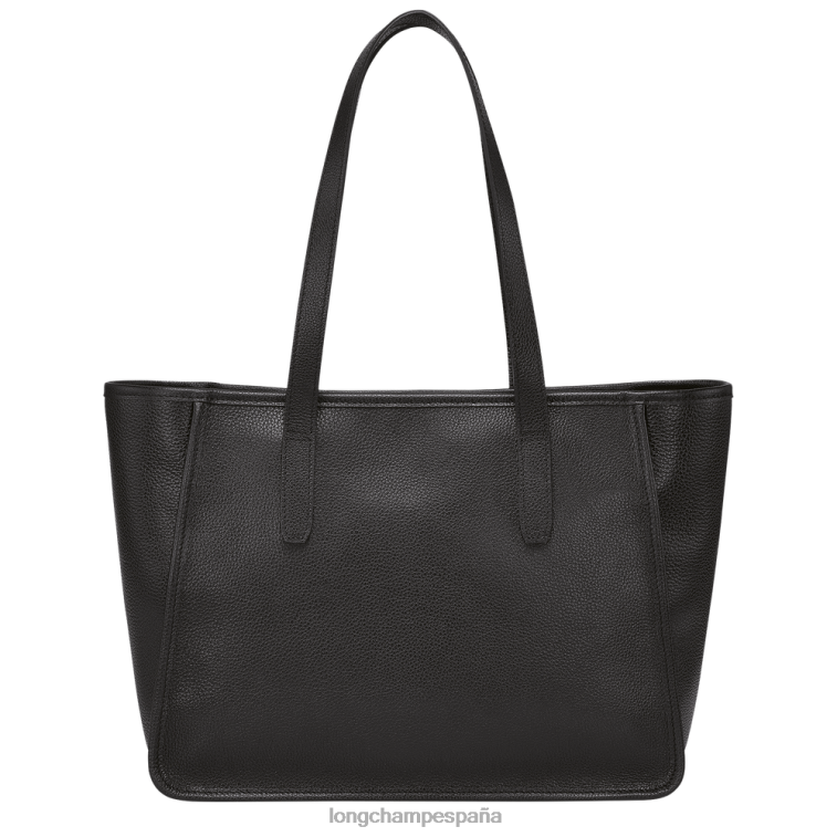 Longchamp bolso tote le foulonne negro mujer bolsas 064LB384