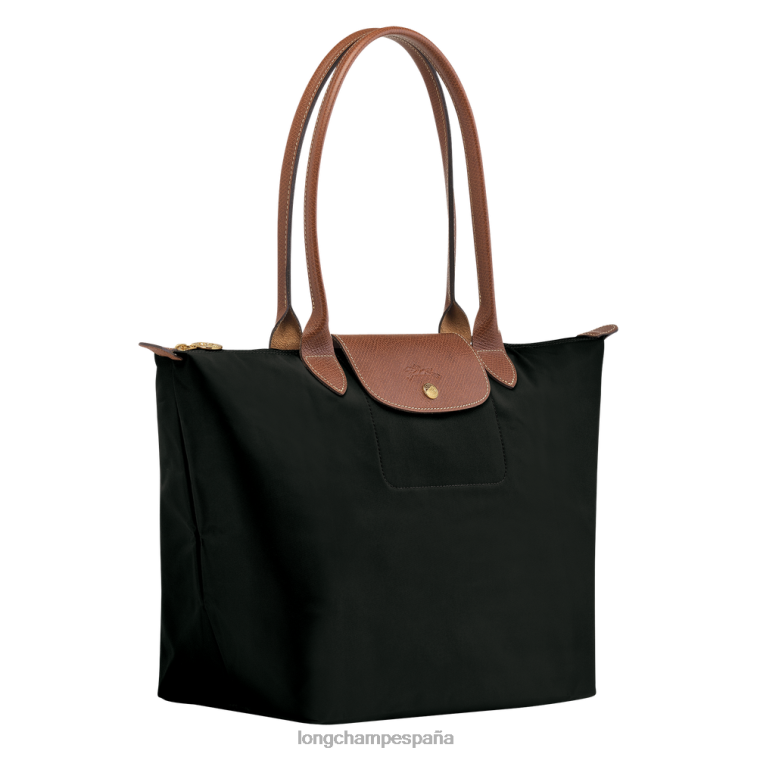 Longchamp bolso tote le pliage original negro mujer bolsas 064LB38