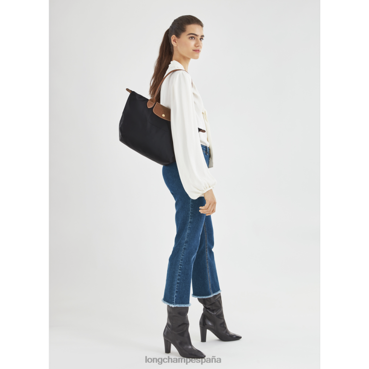 Longchamp bolso tote le pliage original negro mujer bolsas 064LB421