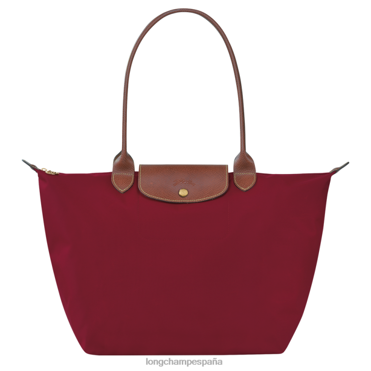 Longchamp bolso tote le pliage original rojo mujer bolsas 064LB416