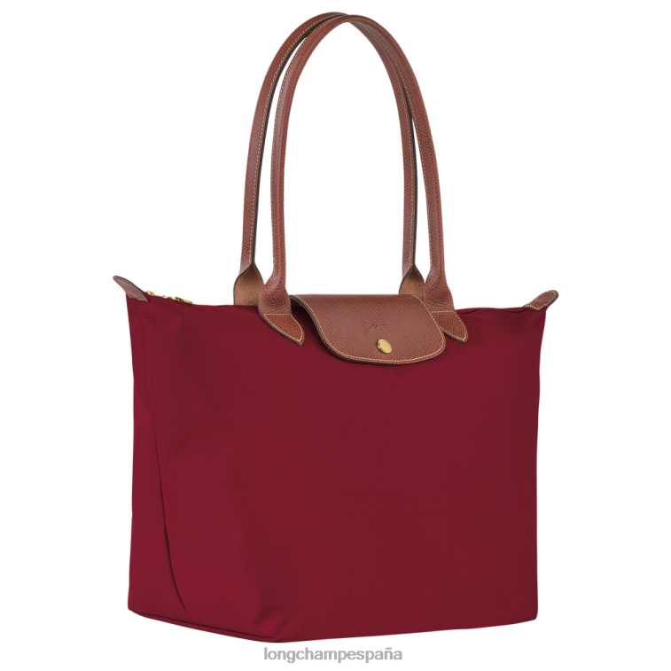 Longchamp bolso tote le pliage original rojo mujer bolsas 064LB416