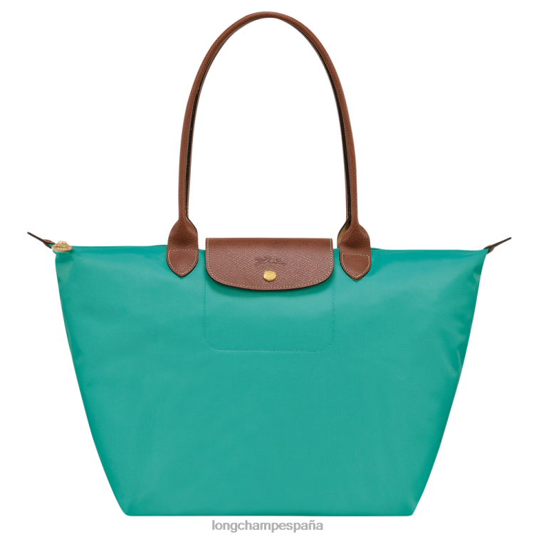 Longchamp bolso tote le pliage original turquesa mujer bolsas 064LB418