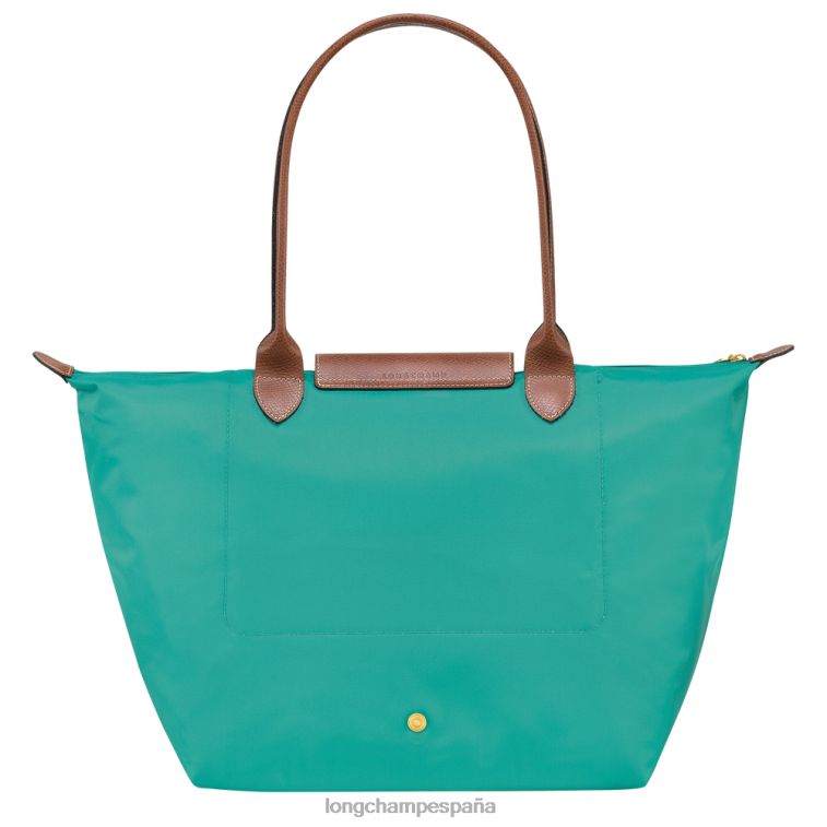 Longchamp bolso tote le pliage original turquesa mujer bolsas 064LB418