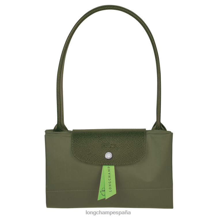 Longchamp bolso tote le pliage verde bosque mujer bolsas 064LB403