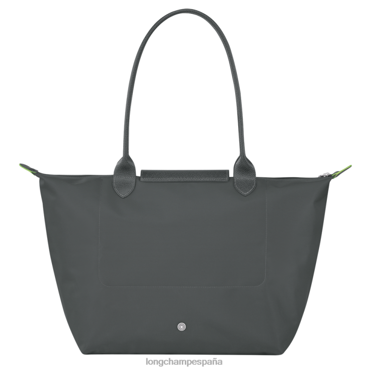 Longchamp bolso tote le pliage verde grafito mujer bolsas 064LB405